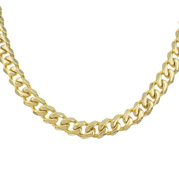 Miami Cuban Link Chain Necklace 6mm - Picture 2 of 3